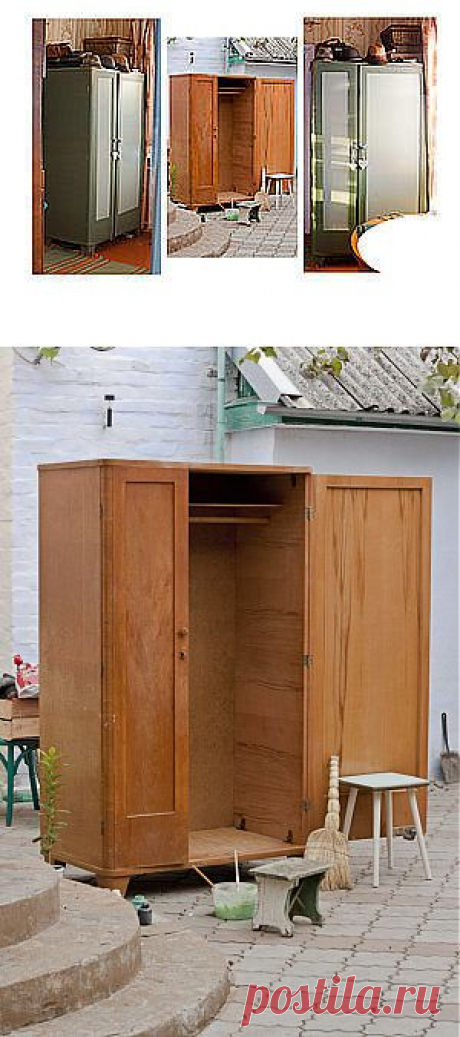 Новый взгляд на старый шкаф - Ярмарка Мастеров - ручная работа, handmade