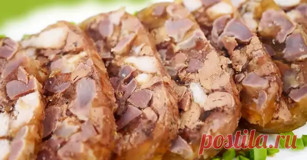 Куриный зельц из субпродуктов - Будет вкусно - Медиаплатформа МирТесен