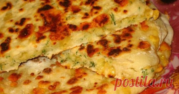 Молдавские плацинды на кефире с зелёным луком ,яйцом и сыром. Пальчики оближешь! — Планета и человек