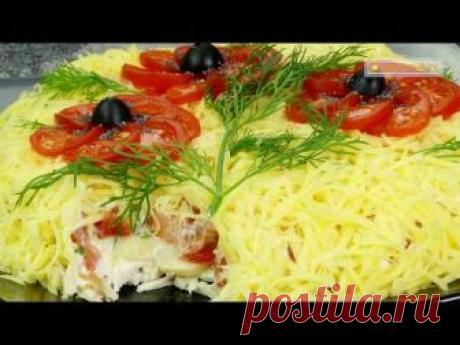 https://www.facebook.com/appetitno.tv/ Приготовьте - не пожалеете! Ни один гость не откажется от салата ”Красные маки”. | Appetitno.TV Предлагаем приготовить...