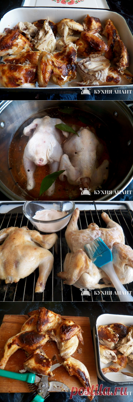 Цыплята со вкусом буженины удобно подавать в качестве холодной закуски, а также кусочки пряного филе с успехом добавляются в мясные салаты.