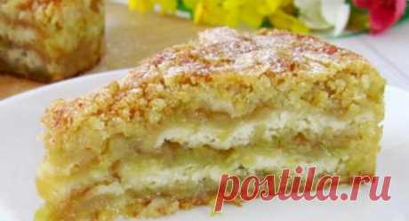 Яблочная вкуснятина – пирог, который тает во рту. Простой и быстрый рецепт. - Идеи на любой случай