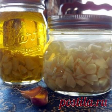 ЧЕСНОЧНОЕ МАСЛО ДЛЯ СОСУДОВ