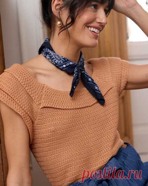 Запись на стене Топ в ретро-стиле от бренда Polin et moiСостав пряжи - 100% полиэстерУзор - полупатентная резинка, которая смещается, разделенная полоской лицевой глади. Раппорт - 2 петли и 8 рядов