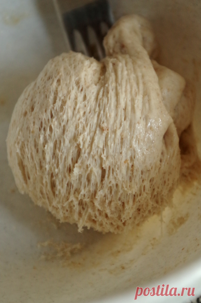 Цельнозерновой хлеб на закваске - Sourdough Whole Wheat Bread