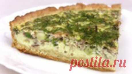 Пирог "Хватит всем!" с рыбными консервами и луком - очень нежный и вкусный