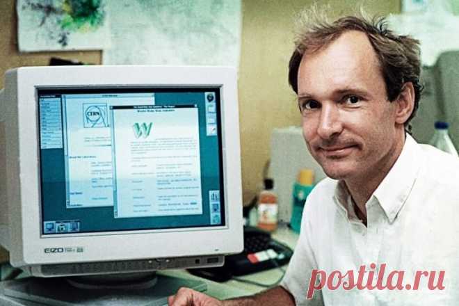 Очень интересные исторические фото Создание первого в мире сайта.
1991 год