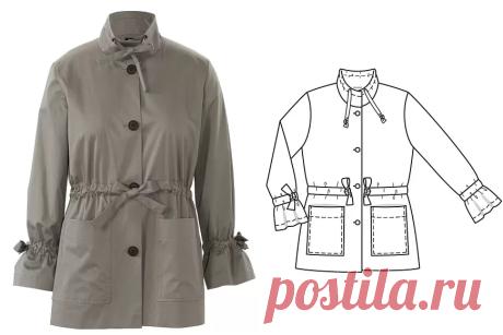 Технические рисунки Burda 1/2019 — Мастер-классы на BurdaStyle.ru