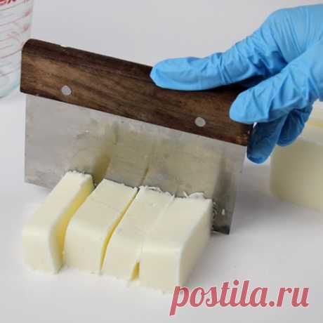 Процесс изготовления натуральной мыльной основы