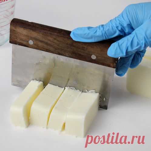 Процесс изготовления натуральной мыльной основы