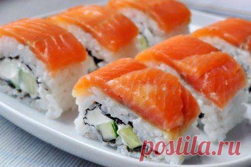 Суши филадельфия дома.Безумно вкуснo!! Быстро, легко и ОЧЕНЬ вкусно! Рецепт совсем простой. !! Более подробно о рецепте можете узнать в источникe: шеф-повар Одноклассники, по ссылке fastppc.net/q30H Рекомендуем посмотреть!!! Приятного аппетитa

Дорогие кулинары! Чтобы не потерять рецепт, жмите "Класс!", а потом "поделиться". Рецепт будет на вашей стене В Одноклассники. Всё ОК!