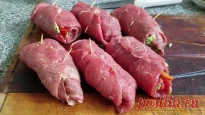 Мясные рулеты. Вкус удивит даже настоящих гурманов