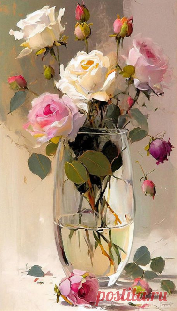 Purchase an art print of the digital art "Roses with love" by SampadArt Gallery. Choose from multiple sizes and hundreds of frame and mat options. All prints are professionally printed, packaged, and shipped within 3 - 4 business days.