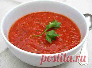 Рецепт гаспачо от Юлии Высоцкой