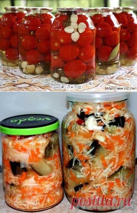 ПОДБОРКА САМОЙ ВКУСНОЙ КОНСЕРВАЦИИ ИЗ ОВОЩЕЙ. 10 ЛУЧШИХ РЕЦЕПТОВ! .
