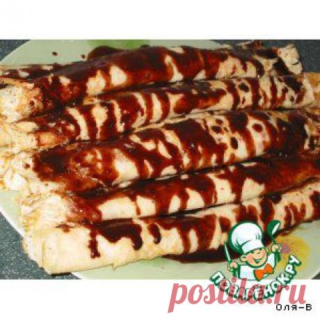 Десертные блинчики "Лакомка" - кулинарный рецепт