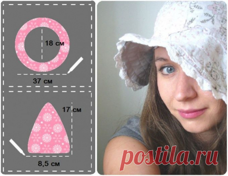 Как сшить летнюю шляпу :: как сшить шляпу с полями :: Hand-made :: KakProsto.ru: как просто сделать всё