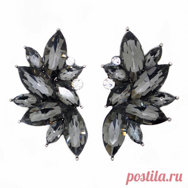 2015 новое оптовая продажа винтажный дизайн кристалл серьги мода женщин заявление серьгу для женщин мода pendientes купить на AliExpress