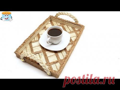 Serving Tray in European Stile. Do It Yourself