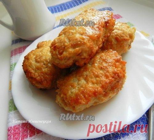 Куриные котлеты с овсяными хлопьями