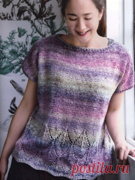 Экстравагантность кроя и нежность градиента в новой подборке джемперов + мастер-класс рельефного узора. | Asha. Вязание и дизайн.🌶 | Яндекс Дзен