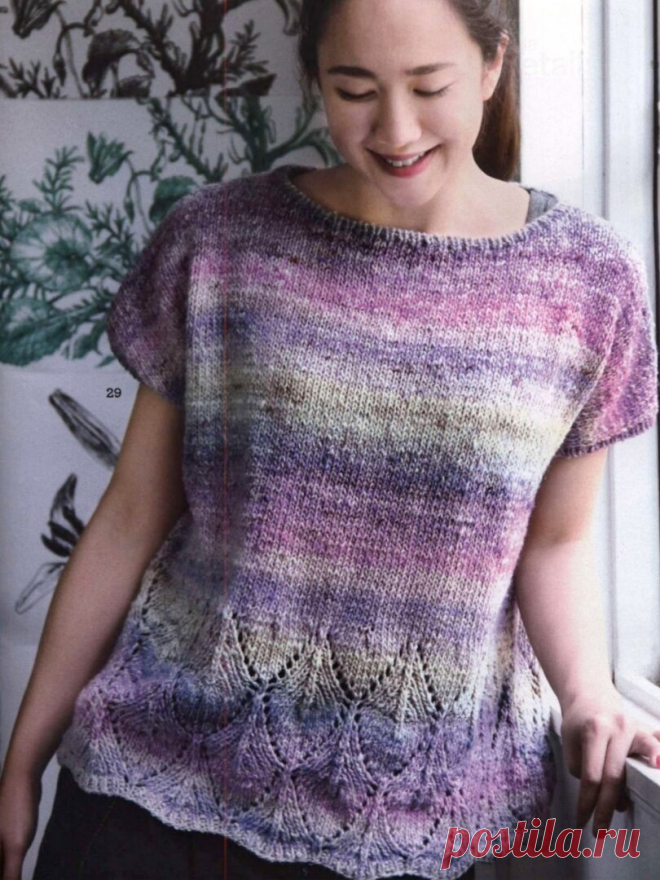 Экстравагантность кроя и нежность градиента в новой подборке джемперов + мастер-класс рельефного узора. | Asha. Вязание и дизайн.🌶 | Яндекс Дзен