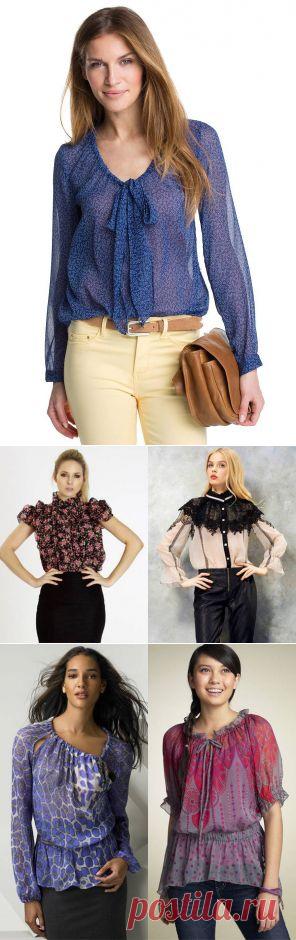 Шифоновая блузка: создаем деловой и вечерний образы