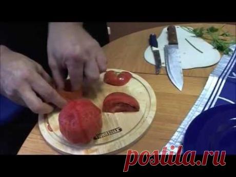 Розочка из помидора