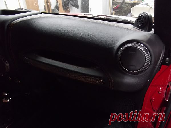 Jeep Wrangler 1 под карбон
