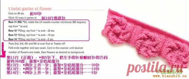 Придерживайтесь вязать свитер трехмерных цветов - вязание - вязание узор - мой сайт