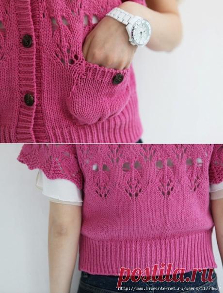 "Летуч@я мышь от J.D.Soul -жакет спицами"