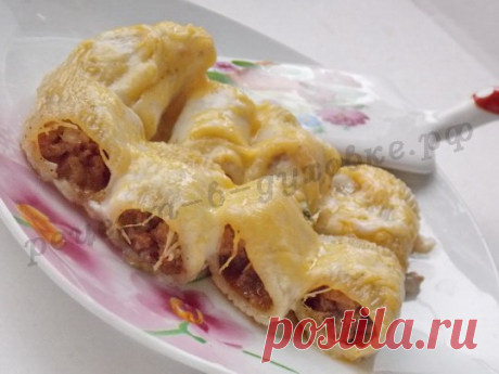 Как приготовить каннеллони с фаршем в духовке: рецепт с фото