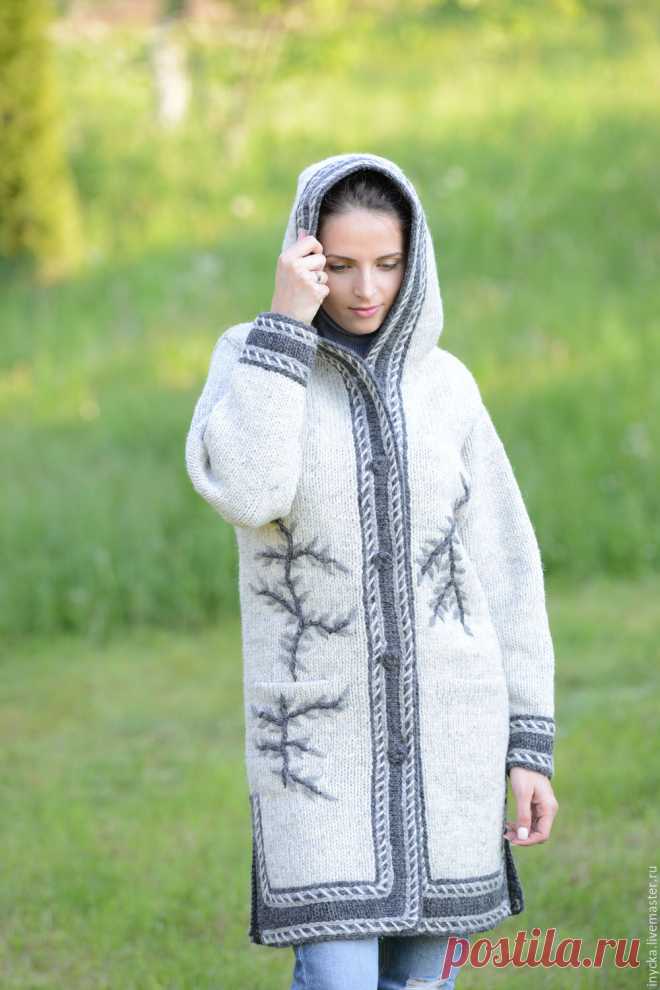 Пальто вязаное 12wj30 – купить в интернет-магазине на Ярмарке Мастеров с доставкой Пальто вязаное 12wj30 – купить или заказать в интернет-магазине на Ярмарке Мастеров | Очень стильное шерстяное пальто в классической…