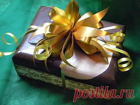 Упаковка подарков: бант-шар за 3 минуты - Ярмарка Мастеров - ручная работа, handmade