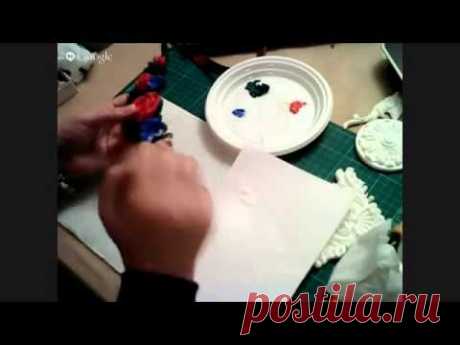 Университет декупажа Наташа Фохтина 1 день - YouTube