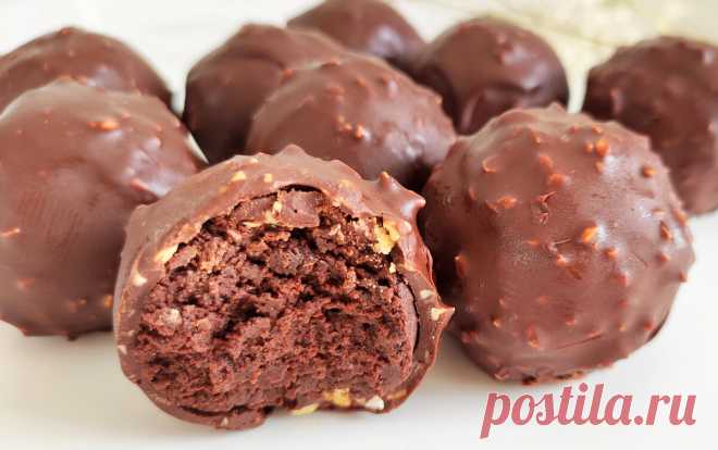 ПП Пирожное картошка БЕЗ САХАРА, ЛАКТОЗЫ, ГЛЮТЕНА в глазури Ferrero Rocher | ПП РЕЦЕПТЫ БЕЗ САХАРА | Дзен