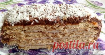 ТВОРОЖНО-БАНАНОВЫЙ ТОРТ ИЗ ПЕЧЕНЬЯ БЕЗ ВЫПЕЧКИ