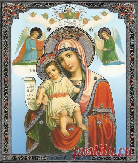 Чудотворная икона Божией Матери «достойно есть» (или «Милующая»)