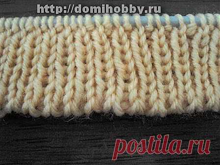 Итальянский способ набора петель.