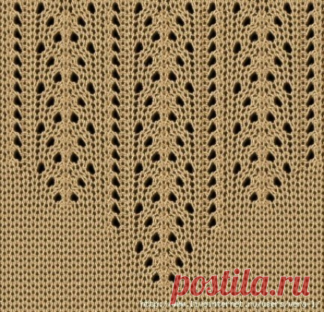 ПРОСТЫЕ УЗОРЫ СПИЦАМИ. КРАСИВАЯ ПОДБОРКА.