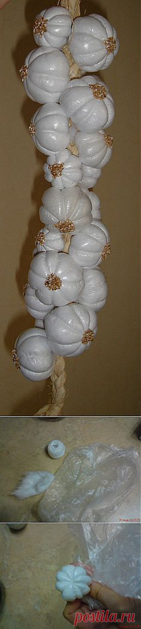 Чеснок на кухню .