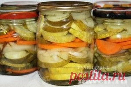 Салат из огурцов со сладким перцем «Барский» | Фоторецепт с подробным описанием от Харч.ру