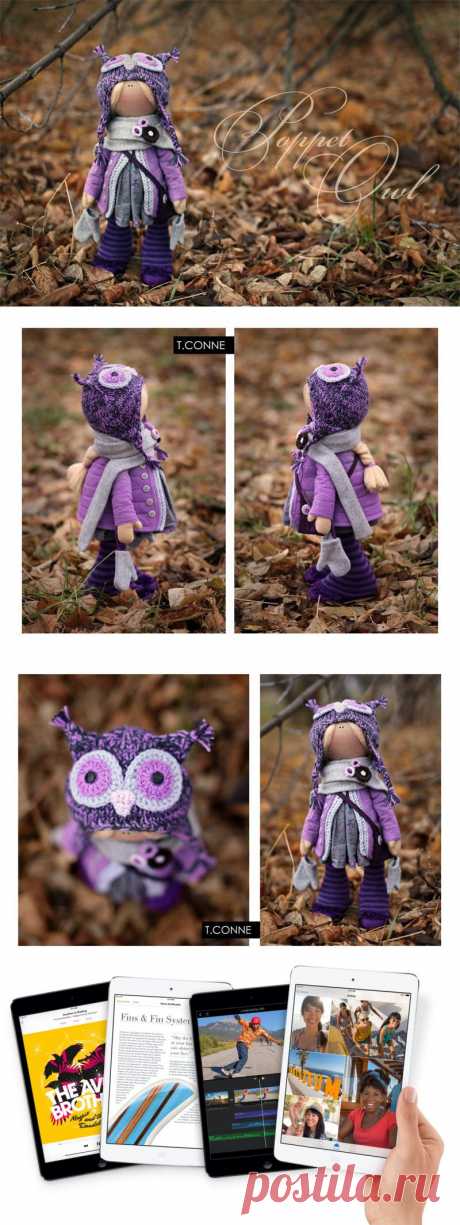 Авторская кукла Татьяны Коннэ: Poppet Owl — Воротила