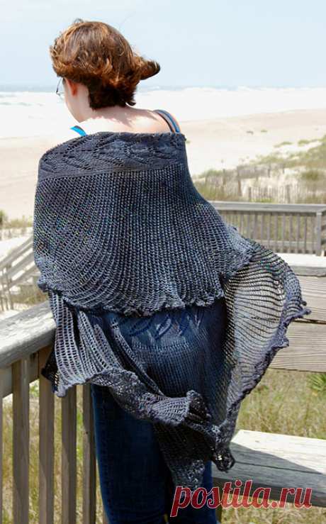 Shipwreck Shawl - Knitty, Spring 2009