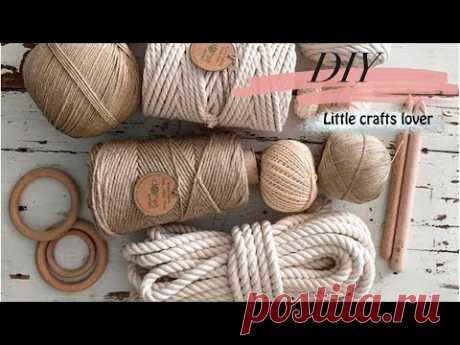 🔊Обязательно Посмотрите! КРАСОТА из ДЖУТА своими руками.  Jute craft ideas easy.