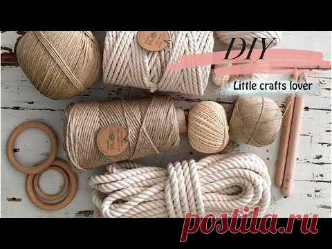 🔊Обязательно Посмотрите! КРАСОТА из ДЖУТА своими руками.  Jute craft ideas easy.