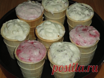 Домашнее мороженое, вкус того самого советского пломбира