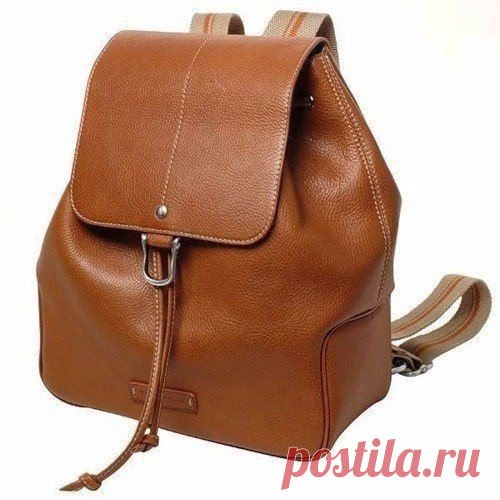 ​Кожаный рюкзак своими руками