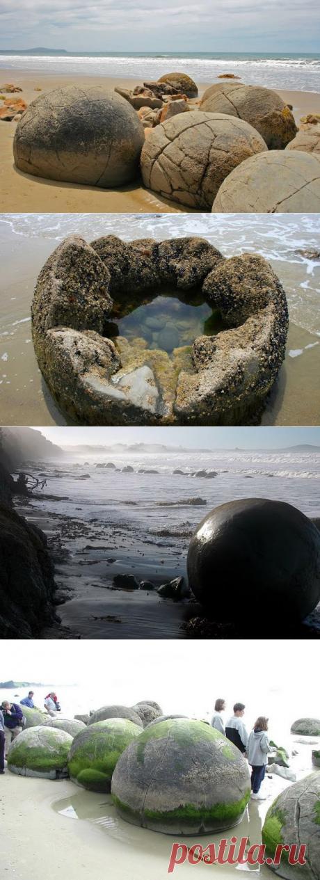 Удивительные валуны Моераки в Новой Зеландии - 5 Декабря 2013 - &quot;Secret worlds&quot;