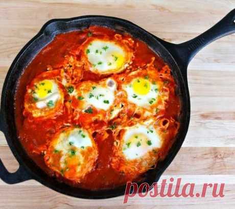 Вкуснейшая шакшука на завтрак